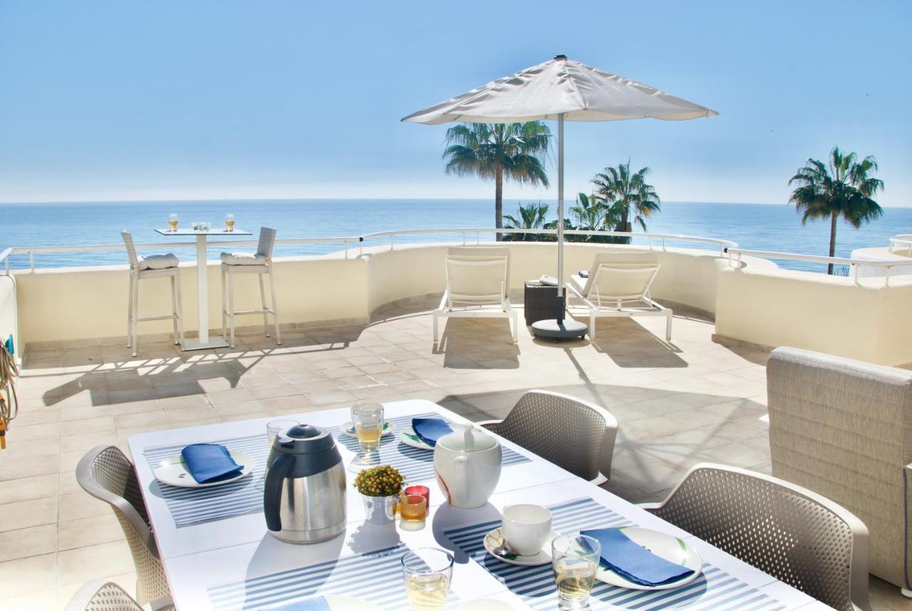 D12 Espectacular Y Moderno Apartamento En Primera Linea - Estepona - Sinfonia Del Mar Eksteriør bilde