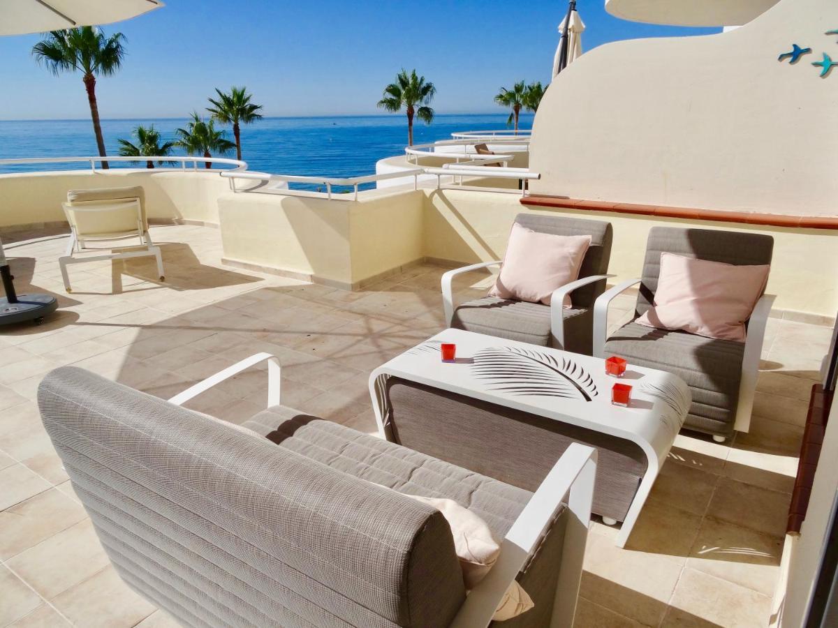 D12 Espectacular Y Moderno Apartamento En Primera Linea - Estepona - Sinfonia Del Mar Eksteriør bilde